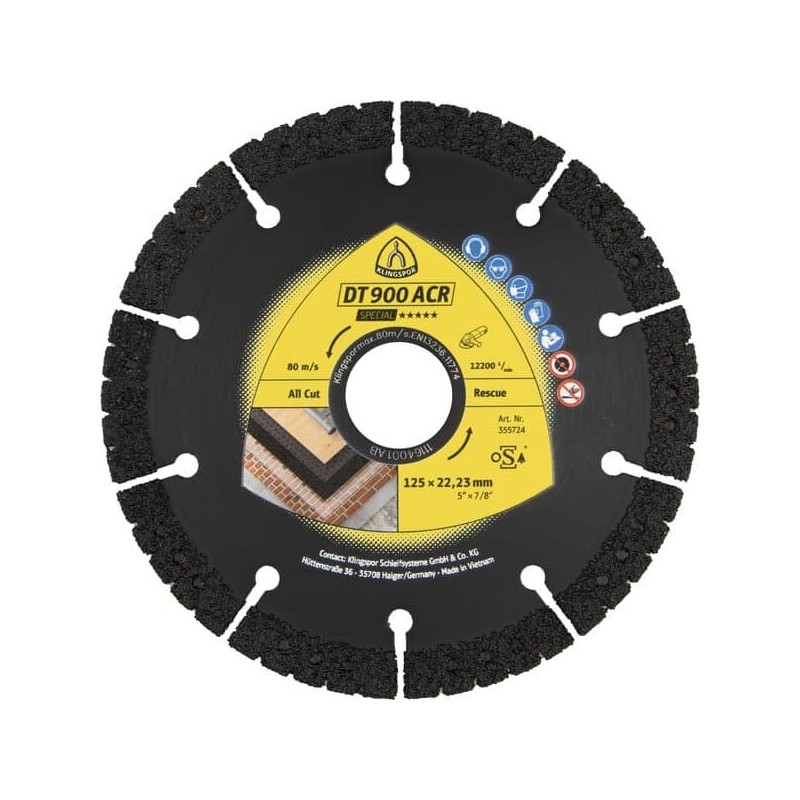 Disques DT 900 ACR Special à tronçonner diamantés