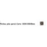Platine Acier Carré Près Percé Professionnel