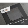 Platine Acier Carré Près Percé Professionnel