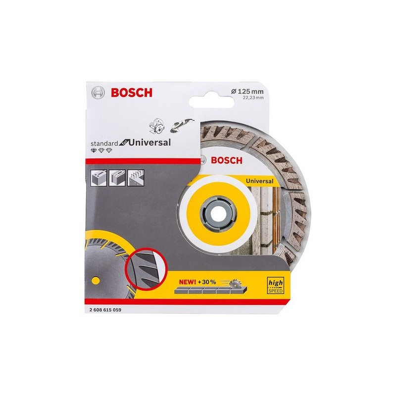 Disque Diamant Multi Matériaux 125 Bosch