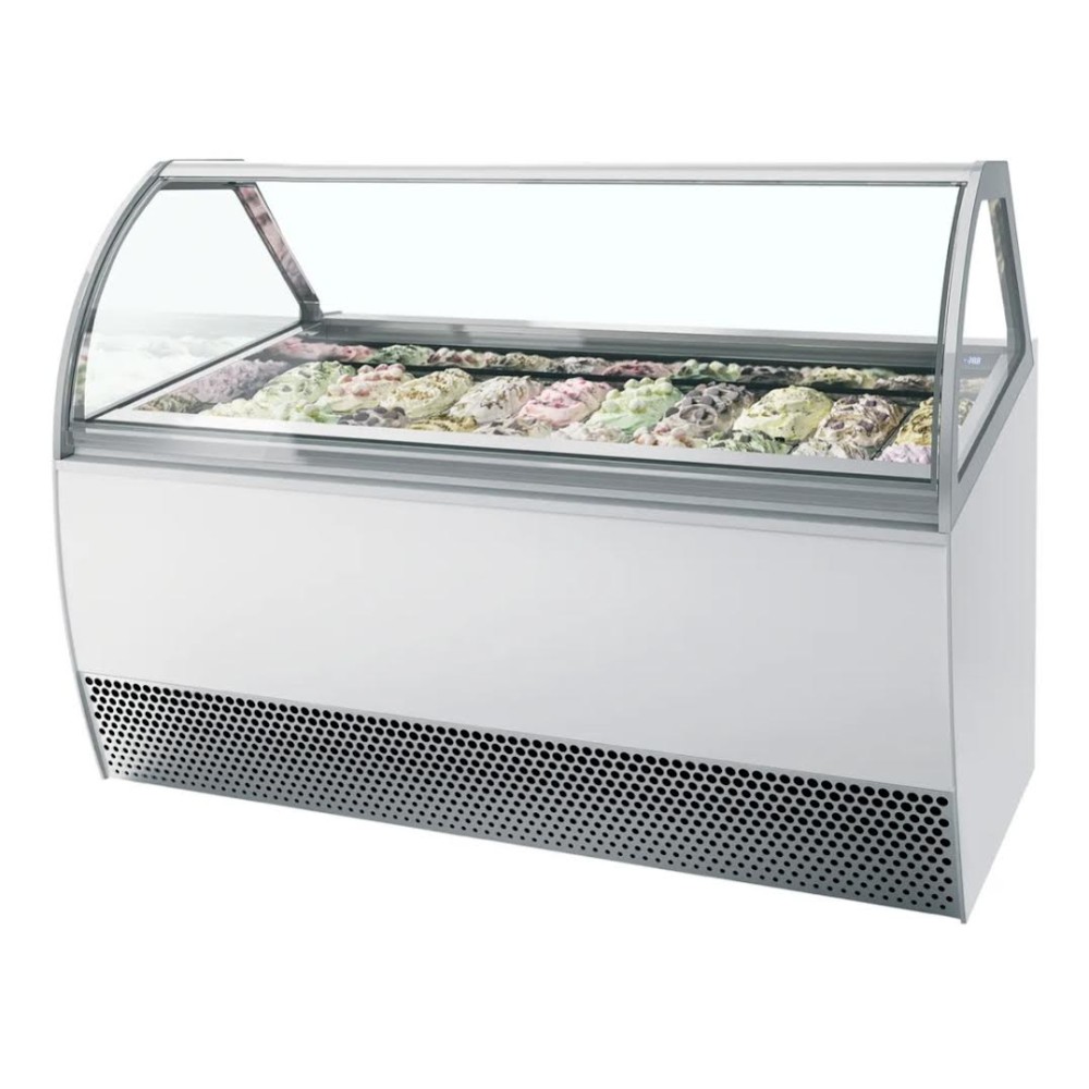 MILLENNIUM LX20 Vitrine ventilée pour glace en bac